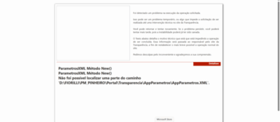 Oito meses fora do ar: gestão de André descumpre leis do Portal da Transparência e ignora população em Pinheiro