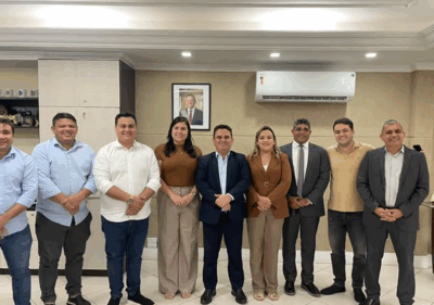 Leandro Bello e vereadores de Timon discutem soluções urgentes para segurança pública com Governo do Estado