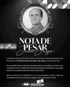 Vereador é encontrado morto em Pastos Bons