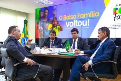 Governador Brandão se reúne com ministro do Desenvolvimento para discutir políticas de acesso à alimentação e combate à pobreza