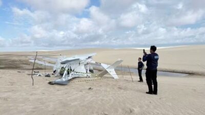 CENIPA investiga causas de acidente aéreo que matou duas pessoas nos Lençóis Maranhenses