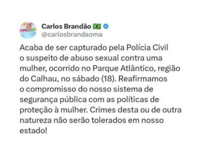 Polícia age rápido e prende suspeito de abuso sexual no Calhau