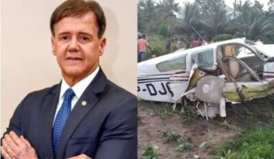 “Livramento”, diz Aluisio Mendes após acidente com avião em Cururupu