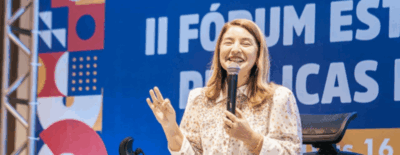 Iracema Vale profere palestra no II Fórum Estadual de Políticas Públicas para as Mulheres