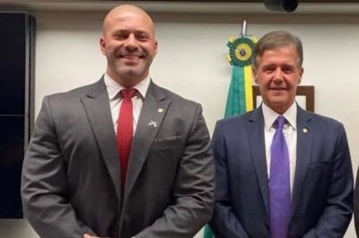 Daniel Silveira será vice-presidente de Aluisio em comissão na Câmara