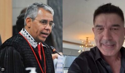 Presidente do TJ processa Alessandro Martins e pede R$ 100 mil de indenização por danos morais