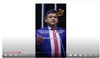 VÍDEO: Dep. Márcio Jerry para Pedro Lucas Fernandes, “nós vamos cassar o Brandão”