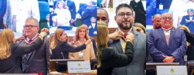 Assembleia entrega Medalha “Manuel Beckman” a ministros do Judiciário e da Corte de Contas