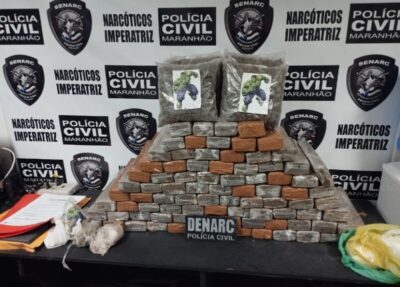 Polícia prende quatro e apreende mais de 70 kg de entorpecentes em Imperatriz