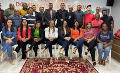 Prefeita Fabiana Mendes participa da abertura dos trabalhos legislativos do biênio 2023-2024 de Presidente Vargas.