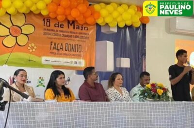 Prefeitura de Paulino Neves, realiza encontro sobre o Dia de Combate ao Abuso Sexual de Crianças e Adolescentes
