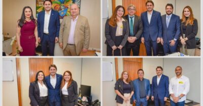 Juscelino Filho reforça parceria com prefeitos maranhenses durante marcha em Brasília