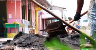 Turilândia: Paulo Curió dá início da recuperação da Av. Principal…