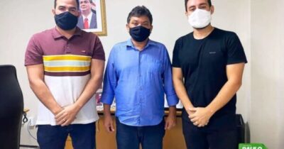 TURILÂNDIA: Deputado Márcio Jerry Recebe o Prefeito Paulo Curió, e…