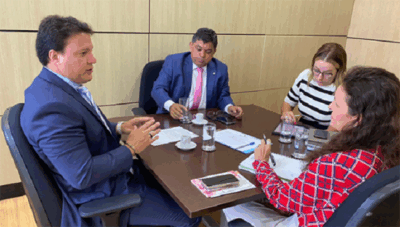 Felipe Camarão segue em Brasília em busca de recursos para Educação