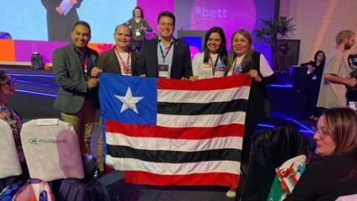 Felipe Camarão prestigia Prêmio Educador Transformador, em São Paulo, e parabeniza professores do Maranhão