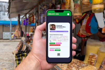 Aplicativo inédito conecta ambulantes e poder público no Maranhão