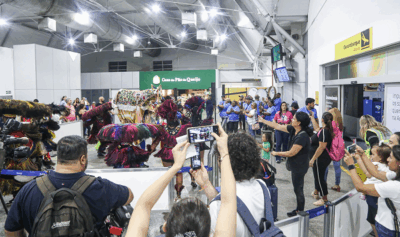 Governo do Maranhão inicia Receptivo Junino com apresentação de grupos folclóricos no Aeroporto de São Luís