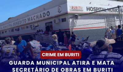 Guarda Municipal Atira e Mata Secretário de Obras em Buriti