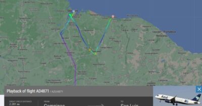 Avião da Azul desvia rota e pousa em Parnaíba por mau tempo