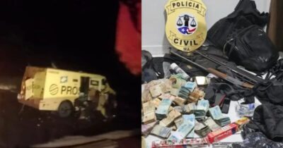 Polícia mata três suspeitos de ataque a carro-forte no MA