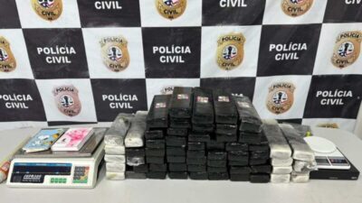 61 TABLETES DE MACONHA SÃO APREENDIDOS PELA POLÍCIA CIVIL NA REGIÃO METROPOLITANA DE SÃO LUÍS