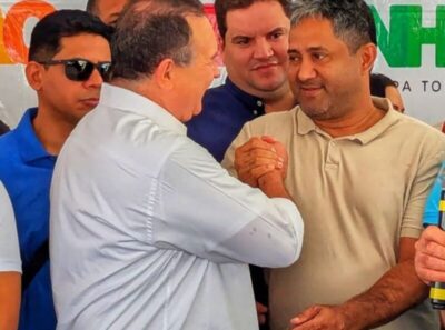 Prefeito Toca Serra participa de Inauguração e Anúncio de Obras na Cidade de Pinheiro a Convite do Governador Carlos Brandão.