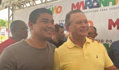 Prefeito Gilson Lima participou de inaugurações com o Governador Carlos Brandão em Bequimão