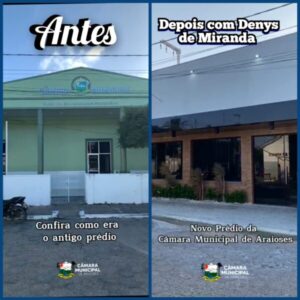 Câmara Municipal de Araioses é uma das mais belas do estado do Maranhão.