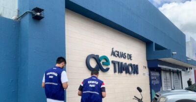AGERT aplica multa à empresa Águas de Timon após fiscalização