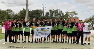 Timon conquista título nas duas categorias do campeonato da Liga Maranhense de Handebol