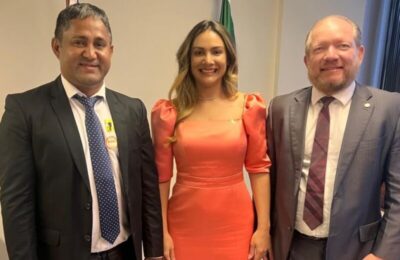Prefeito Toca Serra, Parabeniza a Senadora Ana Paula Lobato, Pela Eleição para a Mesa Diretora do Senado Federal.
