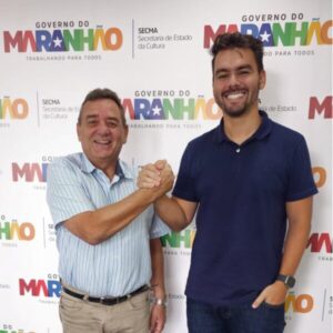 Prefeito de Carutapera ( Amin Quemel) firma parceria com a Secretaria de Cultura.