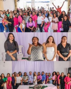 Na gestão da Professora Cici, as mulheres serão valorizadas.