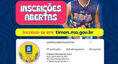 Prefeitura de Timon anuncia distribuição de 10 mil abadás para o Zé Pereira; inscrições começam nesta quarta-feira (19)