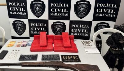 Em Timon, Polícia Civil apreende 10 tablets de maconha e prende três pessoas