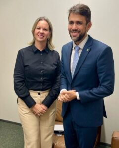 Prefeita Vanessa Furtado cumpre agenda em Brasília em busca de investimentos para Paraibano
