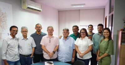 Prefeito de Timon se reúne com a STRANS para alinhar retomada do transporte público