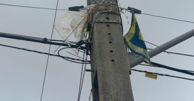 Equatorial alerta para perigo de arremessar objetos na rede elétrica