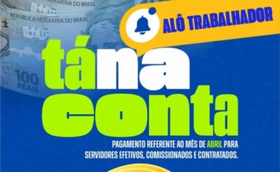 Tá na conta: prefeito Gilson Lima se antecipa e paga todos os servidores de Presidente Sarney