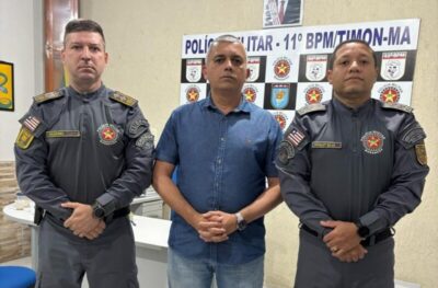Coronel Schnneyder visita 11º BPM em Timon e reforça compromisso com a segurança pública