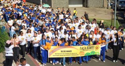 Prefeitura de Timon realiza “Caminhada Maio Laranja”, em conscientização contra o abuso infantil