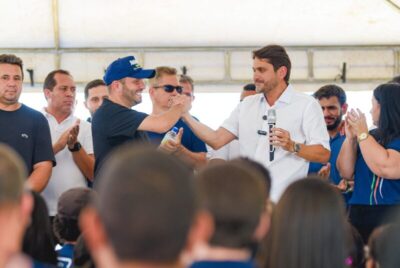 Juscelino Filho e Fernando Pessoa entregam UBS, ambulância e centro de capacitação em Tuntum