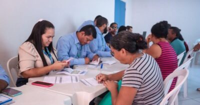 Prefeitura de Timon realiza mutirão para cadastro na tarifa especial de água no CRAS Parque União