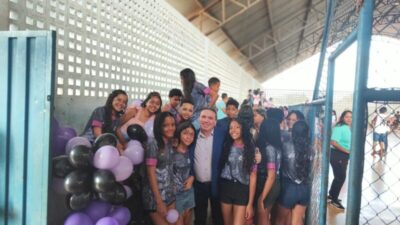 Vereador Zé Ivan prestigia abertura de evento interclasse na UMI Dr. Theoplistes Teixeira