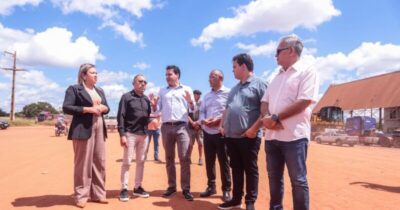 Governador em exercício anuncia retomada do rodoanel e vistoria obras habitacionais em Timon