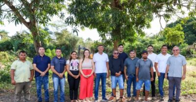 Prefeito Nonatinho dá início à construção de ginásio poliesportivo no povoado Mandacaru
