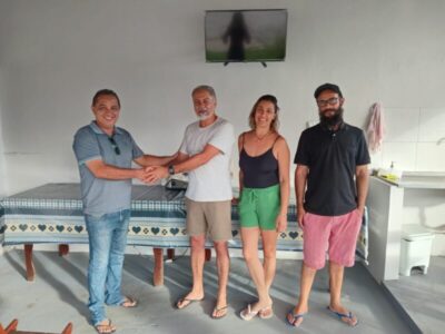Mais uma parceria para os amigos solidários de Araioses.