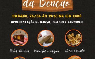 IEQ-Codó: Festival da Benção promete noite de louvor, cultura e sabores em Codó