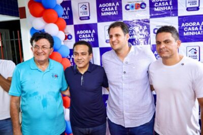Junior Cascaria participa de dia de conquistas em Codó com entrega de títulos de terra e pavimentação de bairros